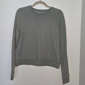 Lululemon Warm Down Crew - 6/8 Graphite Green